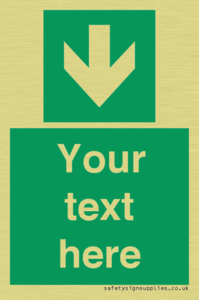 Custom Safe Condition Down arrow